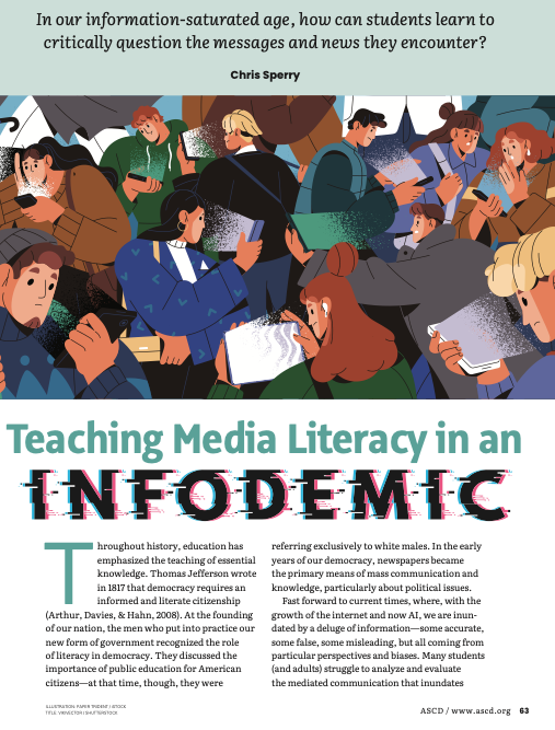 teaching media literacy in an infodemic